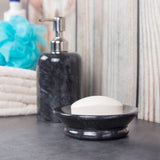 Creative Home Internal Spa Collection Black Marble Liquid Soap Dispenser