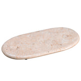 Creative Home Natural Champagne Marble Oval Board, Cheese Board,