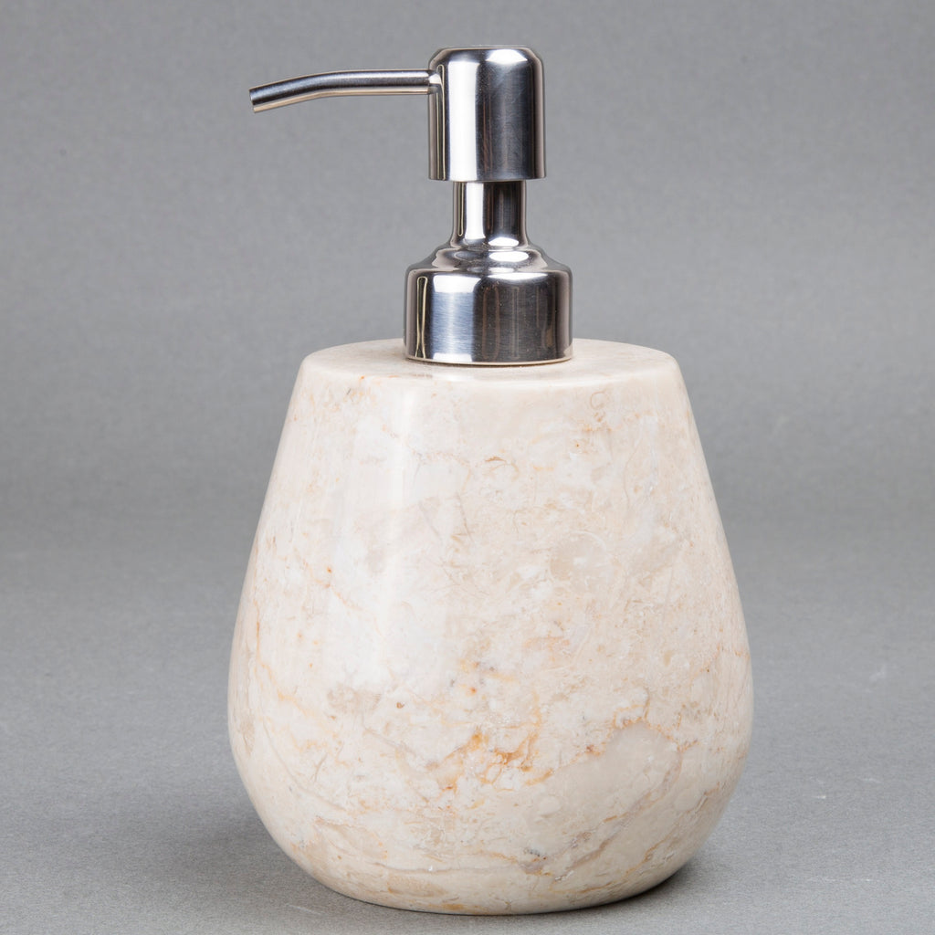 Creative Home Champagne Marble Boulder Liquid Soap Dispenser