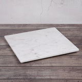 Creative Home Creamy White Marble 12" Square Board