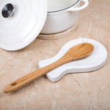 Creative Home Creamy White Marble Spoon Rest