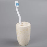 Creative Home 74291 Bullet Champagne Tooth Brush Holder, 3 by 4-1/2-Inch