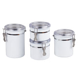 Creative Home 4-Pieces Stainless Steel Canister Container Set