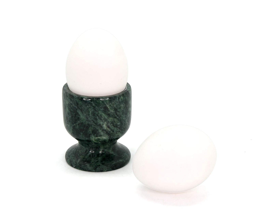 Marble Egg Cup (Set of 4), Green