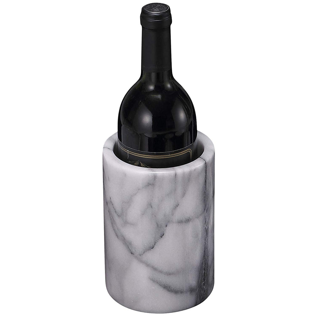 Genuine Natural White Marble Wine Cooler