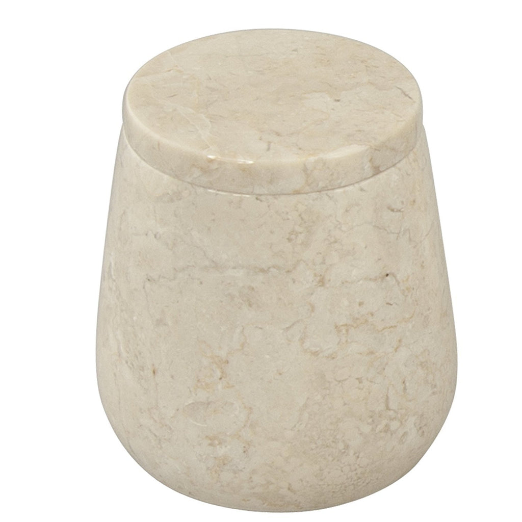 Champagne Marble Stone Cotton Ball Holder