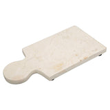 Creative Home Natural Champagne Marble Cheese Paddle Board, Serving Board