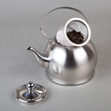 Creative Home Royal Stainless Steel Whistling Tea Kettle ,  1 Quart