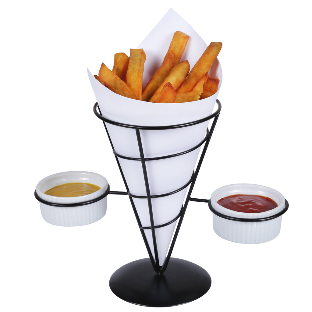 Creative Home Iron Works French Fry Holder Set ,