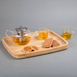 Creative Home Exotic Bamboo 14" X 11" Serving Tray
