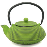 Creative Home Kyusu 20 Oz. Cast Iron Tea Pot - Green