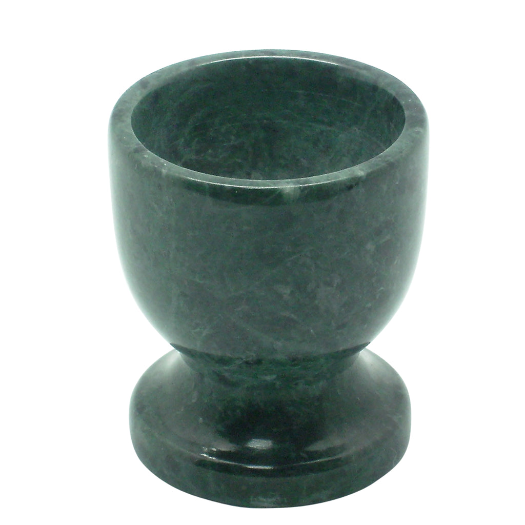 Creative Home Nature stone Green Marble Egg Cup