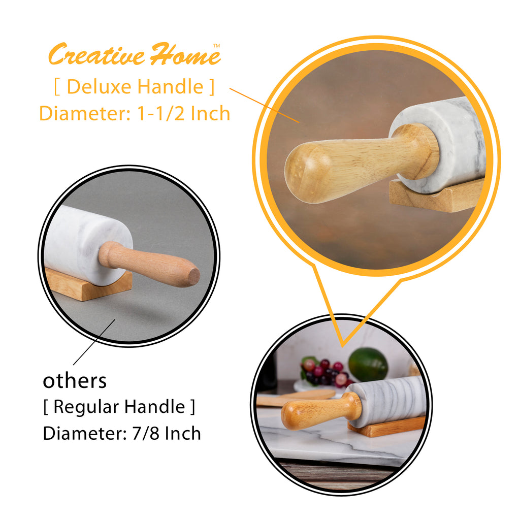 Byzantine Deluxe Rolling Pin Color: Champagne