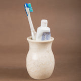Creative Home Marble Bath Tumbler - Vase Shape