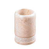 Creative Home Champagne Marble Spa Hand Carved Tumbler