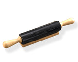 Creative Home Black Deluxe Marble Rolling Pin