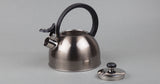 Creative Home Prelude 2.1 Qt Stainless Steel Whistling Tea Kettle - Metallic Smoke