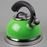 Creative Home Symphony Green 2.6 Qt Stainless Steel Whistling Tea Kettle