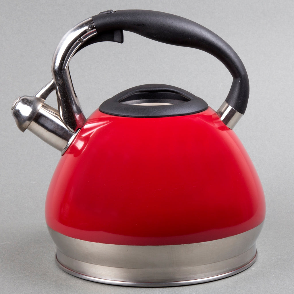 Creative Home Triumph 3.5 Qt- Red Tea Kettle