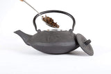 Kyusu Cast Iron Tea Pot, 38 oz, Black