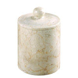 Natural Champagne Marble Cotton Ball Holder