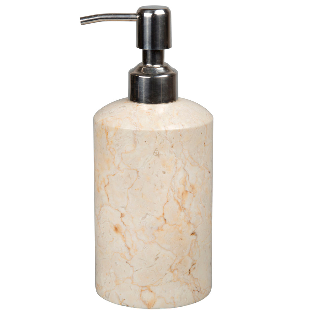 Natural Champagne Marble Liquid Soap, Lotion Dispenser